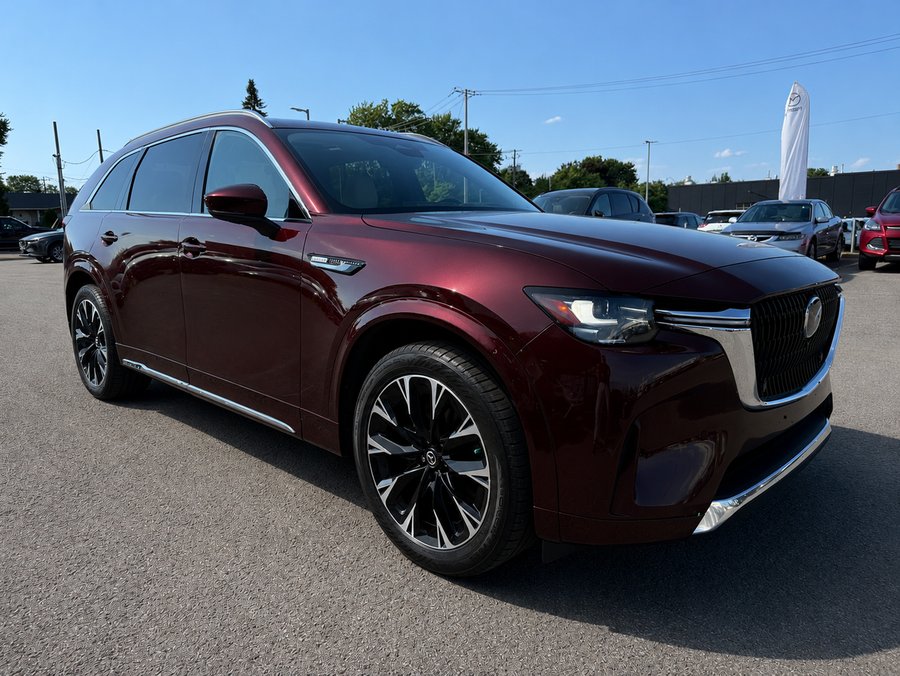 Mazda CX-90 hybride léger 2024 Rouge