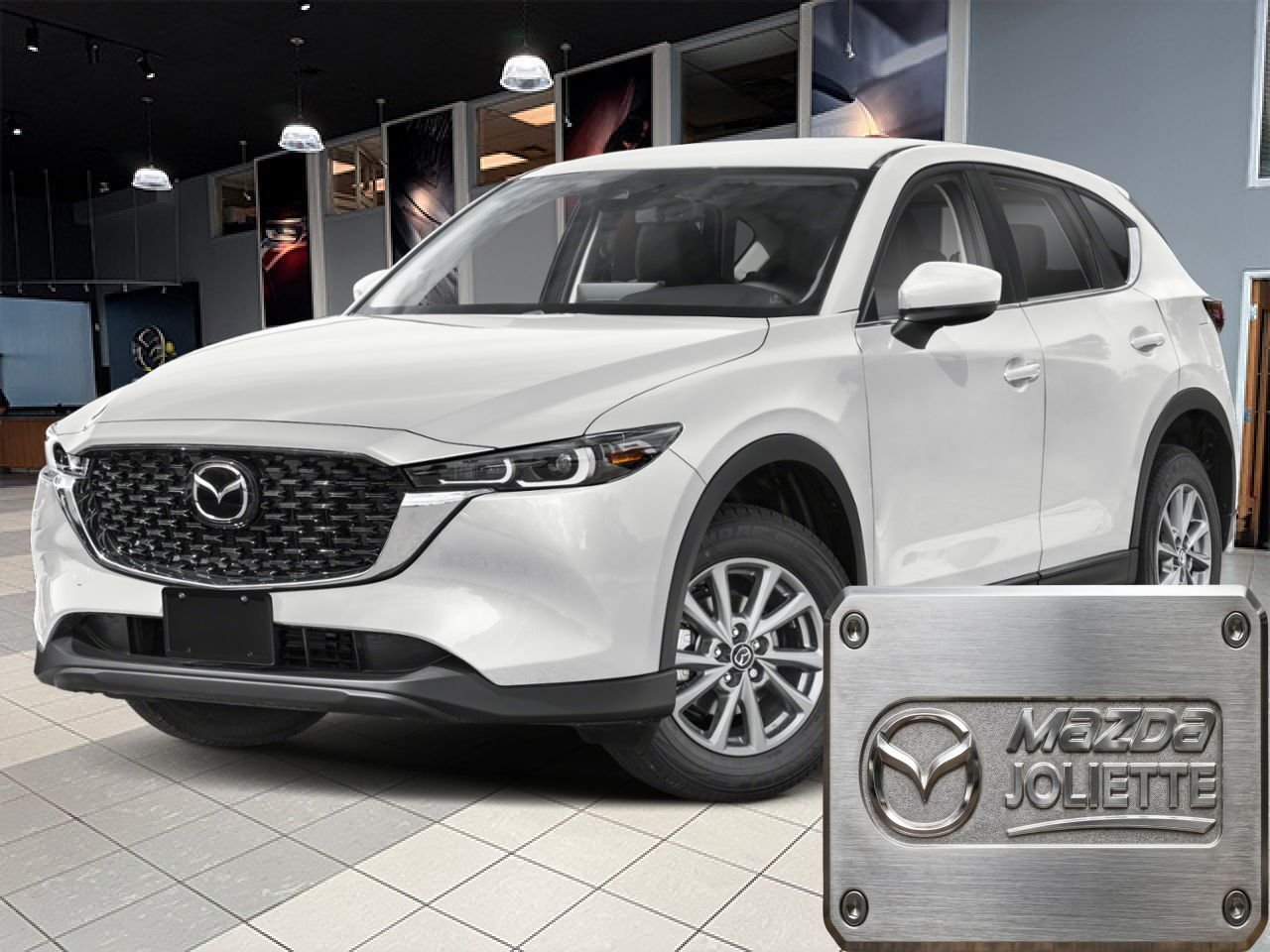 MAZDA CX-5 2025 Blanc rhodium métallisé Notre-Dame-des-Prairies - photo #0