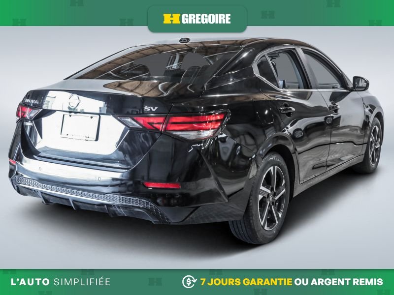 Nissan Sentra 820987 | SV AUTO A/C TOIT GR ELECT MAGS CAM RECUL BLUETOOTH 2024 Noir Laval - photo #8