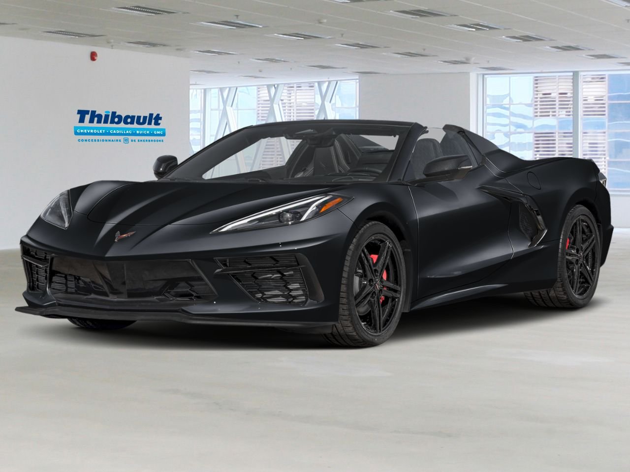 2027 CHEVROLET Corvette Stingray cabriolet 2 portes avec 1LT BLACK Sherbrooke - photo #0