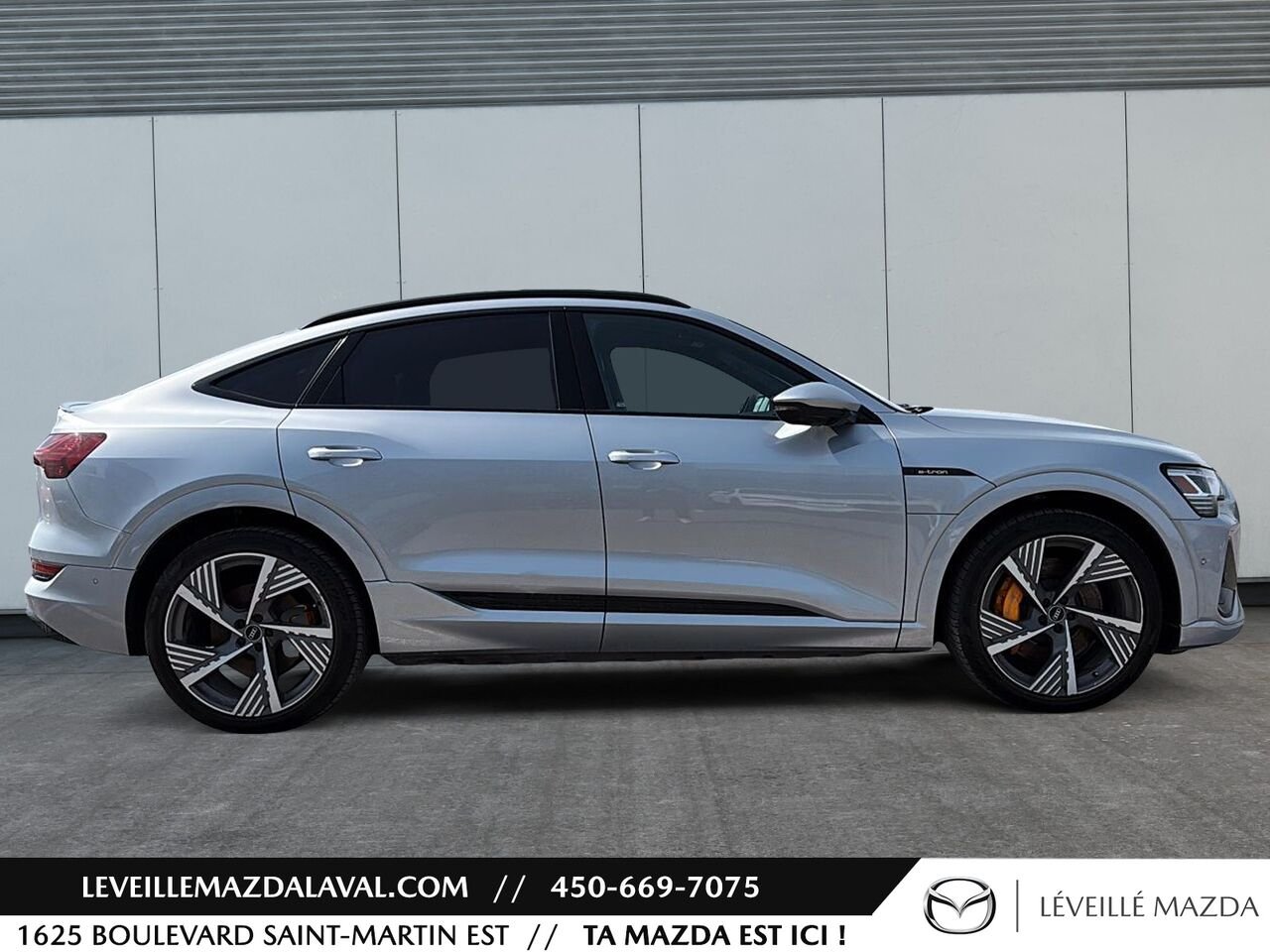 Audi e-tron SP SPORTBACK Technik quattro 2021 Argent Laval - photo #3