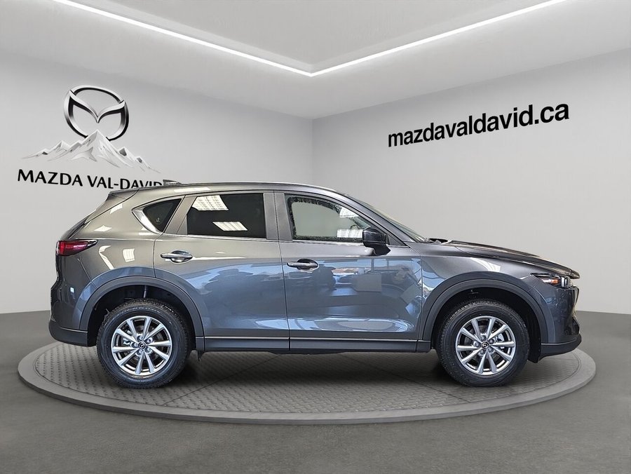 2025 Mazda CX-5 Gs, awd, sièges, volant et rétroviseurs chauffants, hayon électrique Polymetal Metallic