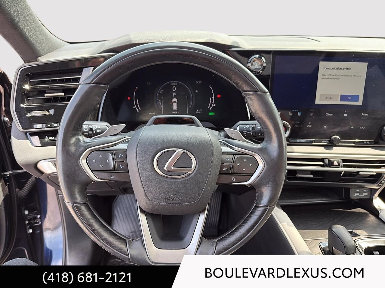 Lexus RX 19862A 2024 Bleu Québec - photo #11