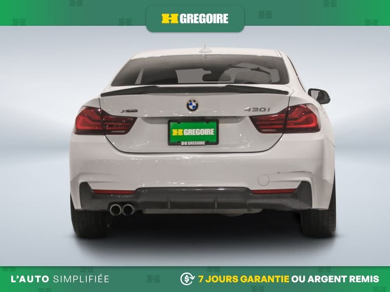 BMW 430i 2020 Blanc Saint-Eustache - photo #7