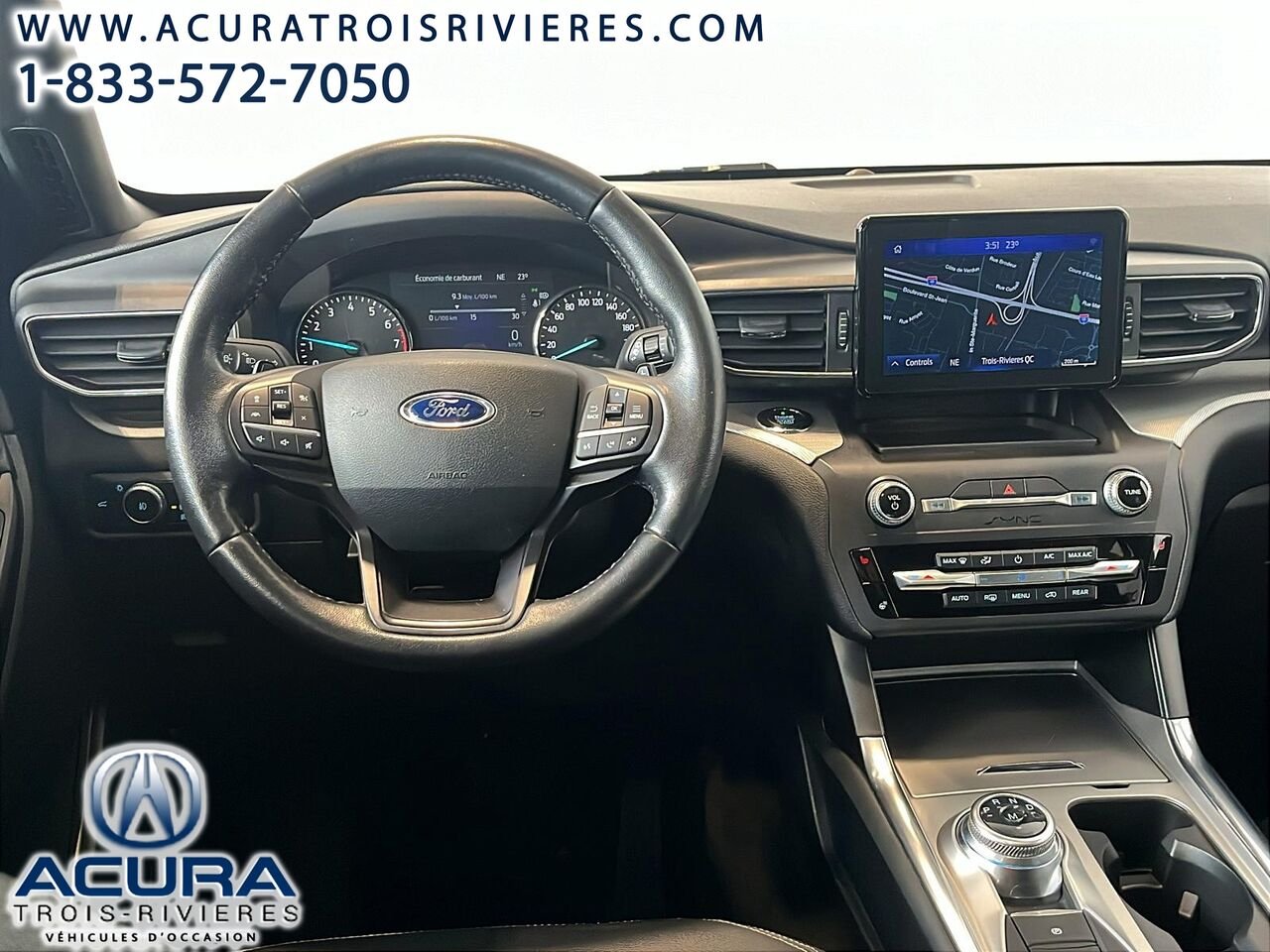 Ford EXPLORER 2.3L ECOBOOST 2020 Noir Trois-Rivières - photo #16
