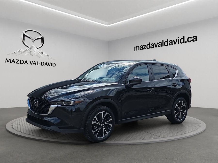 Mazda CX-5 Gs, awd, Toit ouvrant, volant et rétroviseurs chauffants, hayon électrique 2025 Noir de jais mica