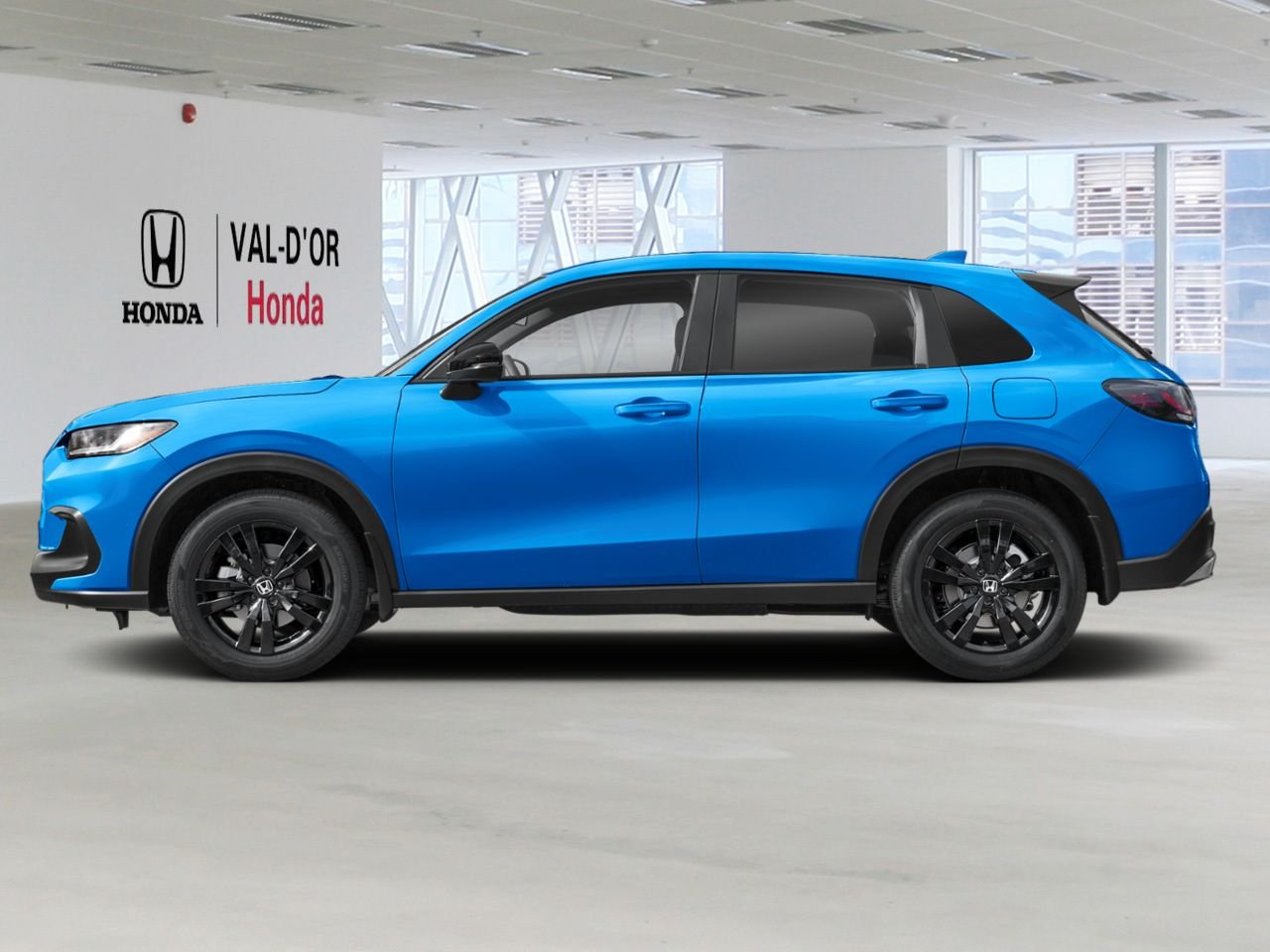 HONDA HR-V Sport Traction Intégrale 2027 Bleu compétition nacré Val-d'Or - photo #2