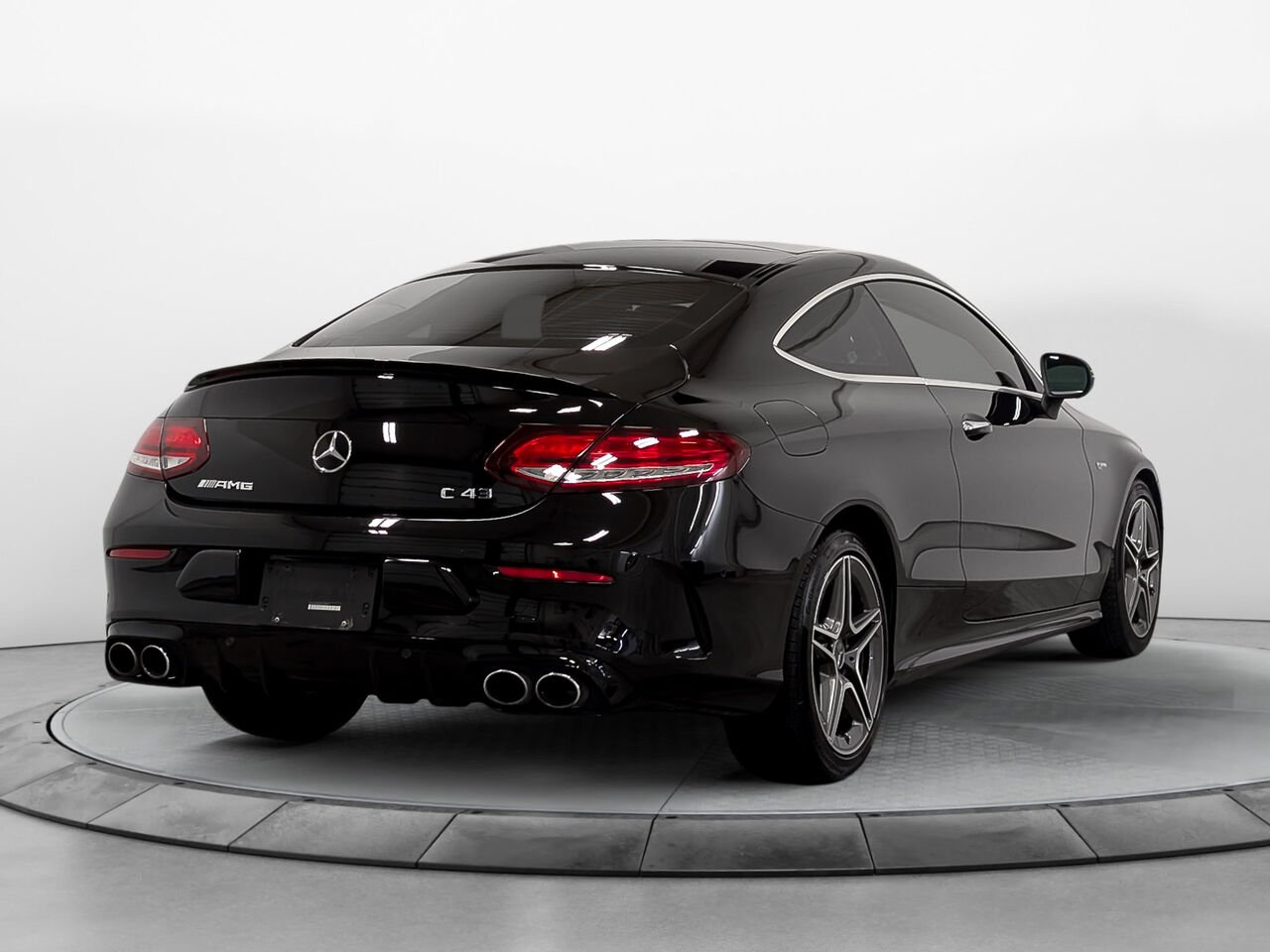 2022 MERCEDES C 43 AMG Coupe Toit Pano Bas Km AWD Black Sherbrooke - photo #5