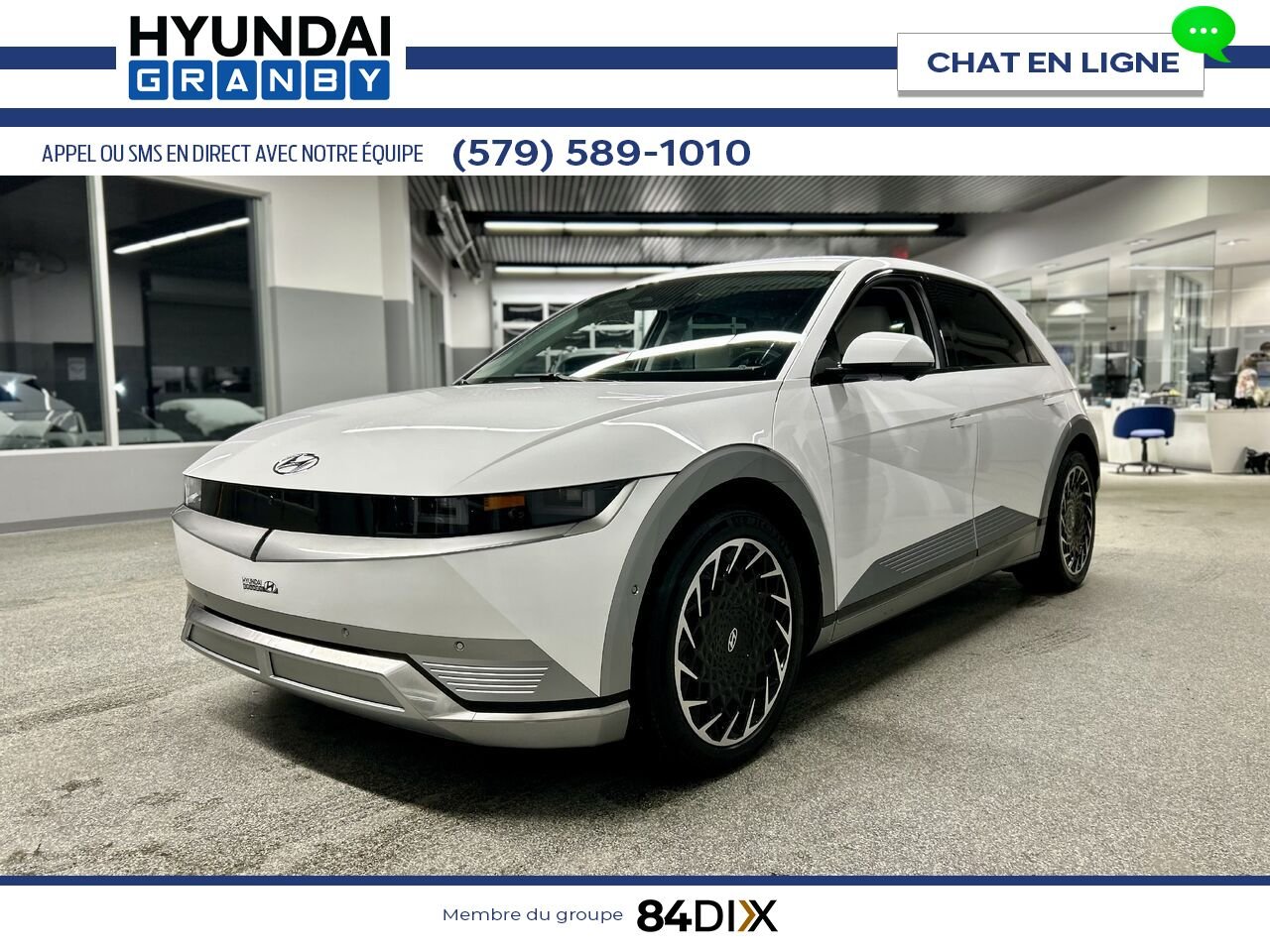 Hyundai IONIQ 5 2023 Blanc Granby - photo #3