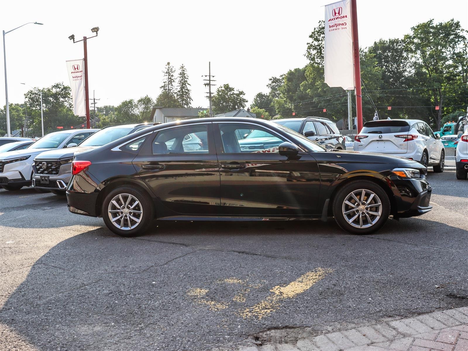 Honda Civic Berline EX 2024 Black Ottawa & Gatineau - photo #2