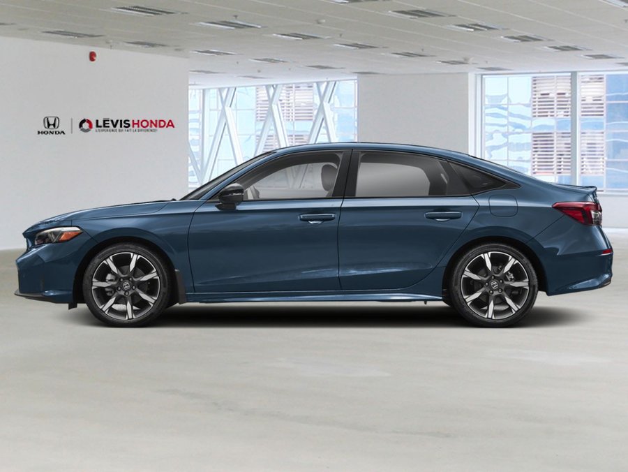 2026 Honda CIVIC SDN TOURING HYBRID 2026 BLEU OC ANIQUE NACR (B-645P)-NOIR