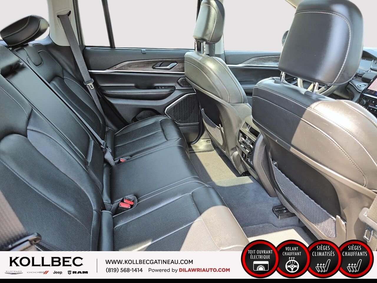 JEEP GRAND CHEROKEE 26561 | Limited 4x4 2023 Noir Gatineau - photo #19
