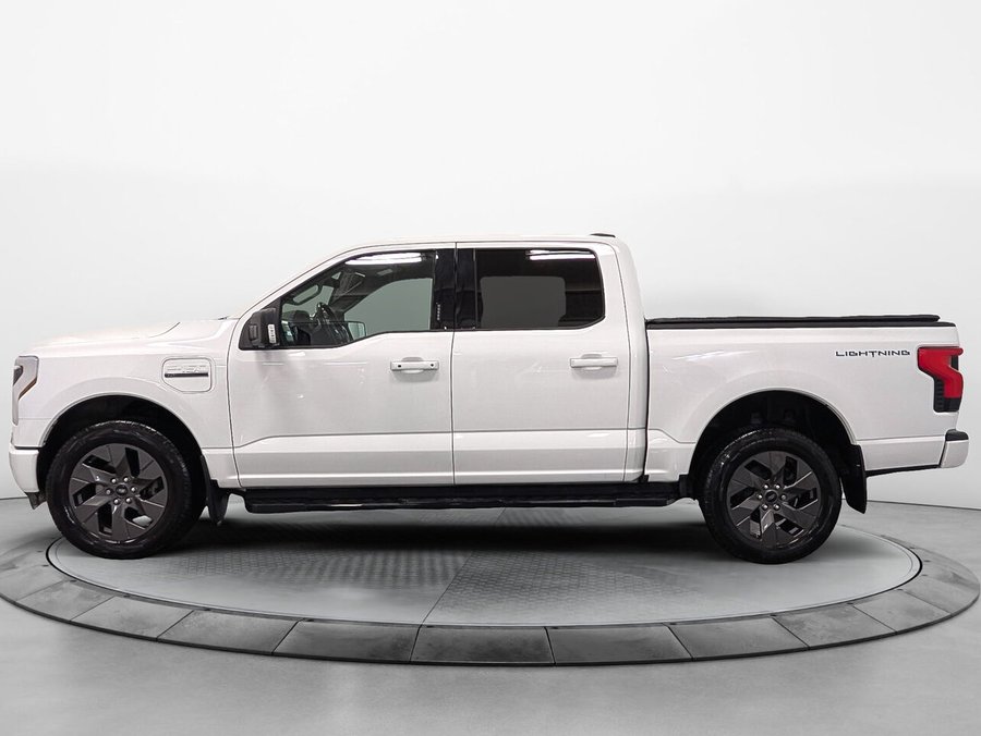 Ford F-150 Lightning 4WD Grosse Batterie Cache Caisse 2023 Blanc