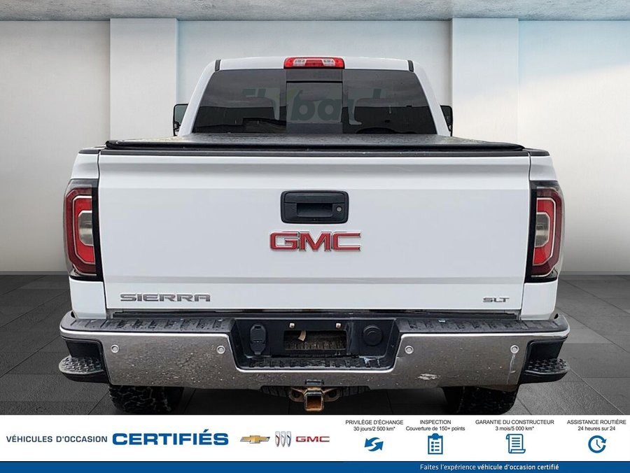 GMC SIERRA K1500 SLT SLT cabine multiplace 4RM, 153,0 po 2018 Blanc