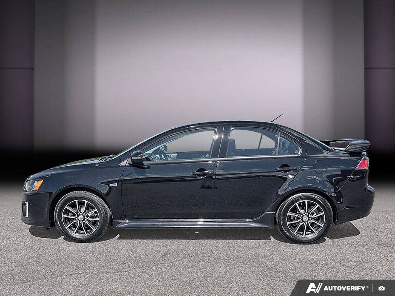 Mitsubishi Lancer JA32U2FU4HU602406 2017 Noir Mirabel - photo #1