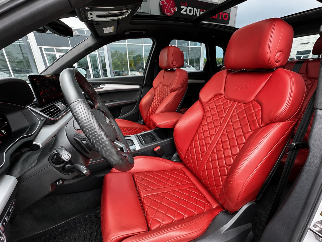 Audi SQ5 Technik 2021 Blanc Granby - photo #10