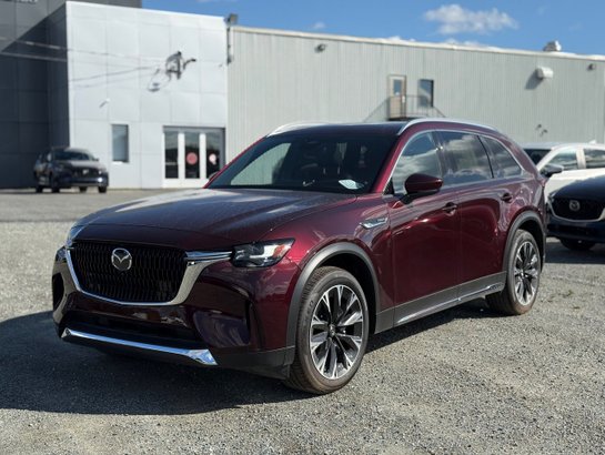 MAZDA CX-90 hybride rechargeable 2025 2025 Rouge artisanal cristal métallisé