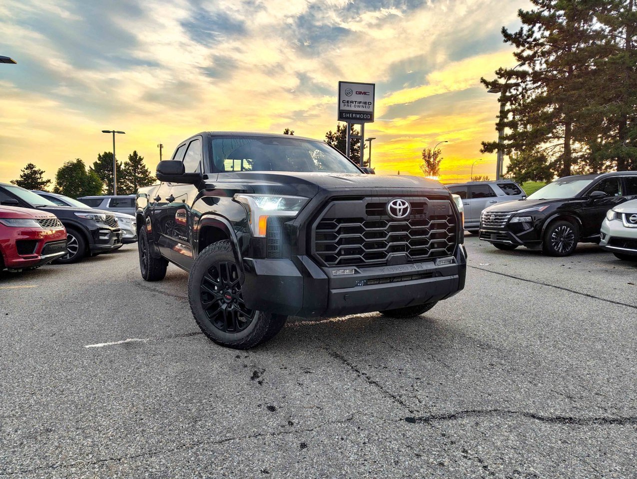 2024 Toyota Tundra 4x4 Double Cab SR Black Sherwood Park - photo #1