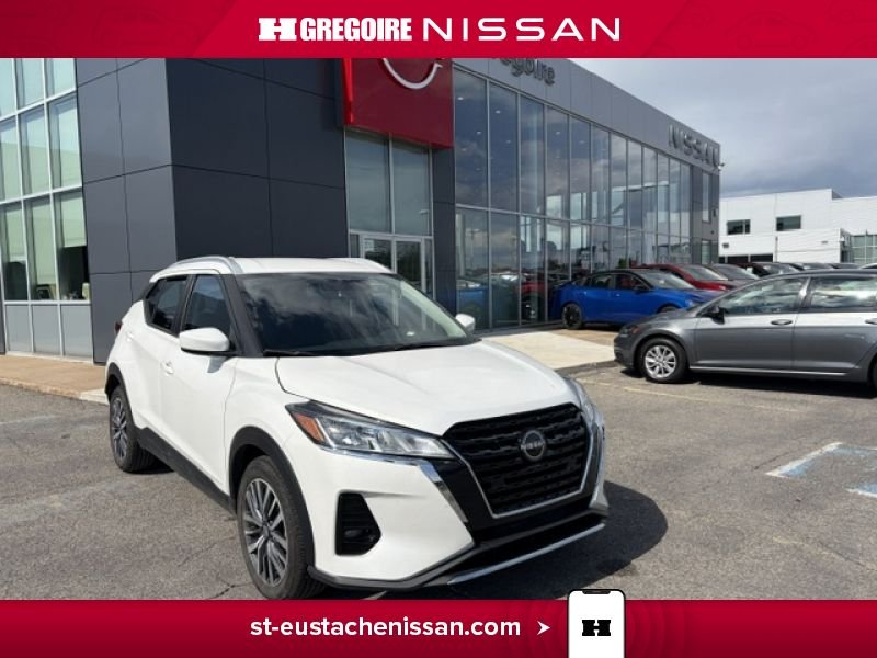 Nissan Kicks SE4608 | SV DEM. A DISTANCE SIEGES CHAUFFANTS APPLE CARPLAY 2024 Blanc Laval - photo #0