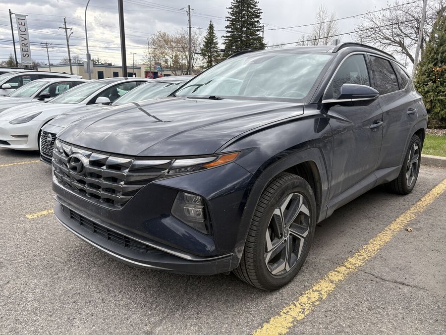 Hyundai Tucson hybride rechargeable 2022 2022 Bleu