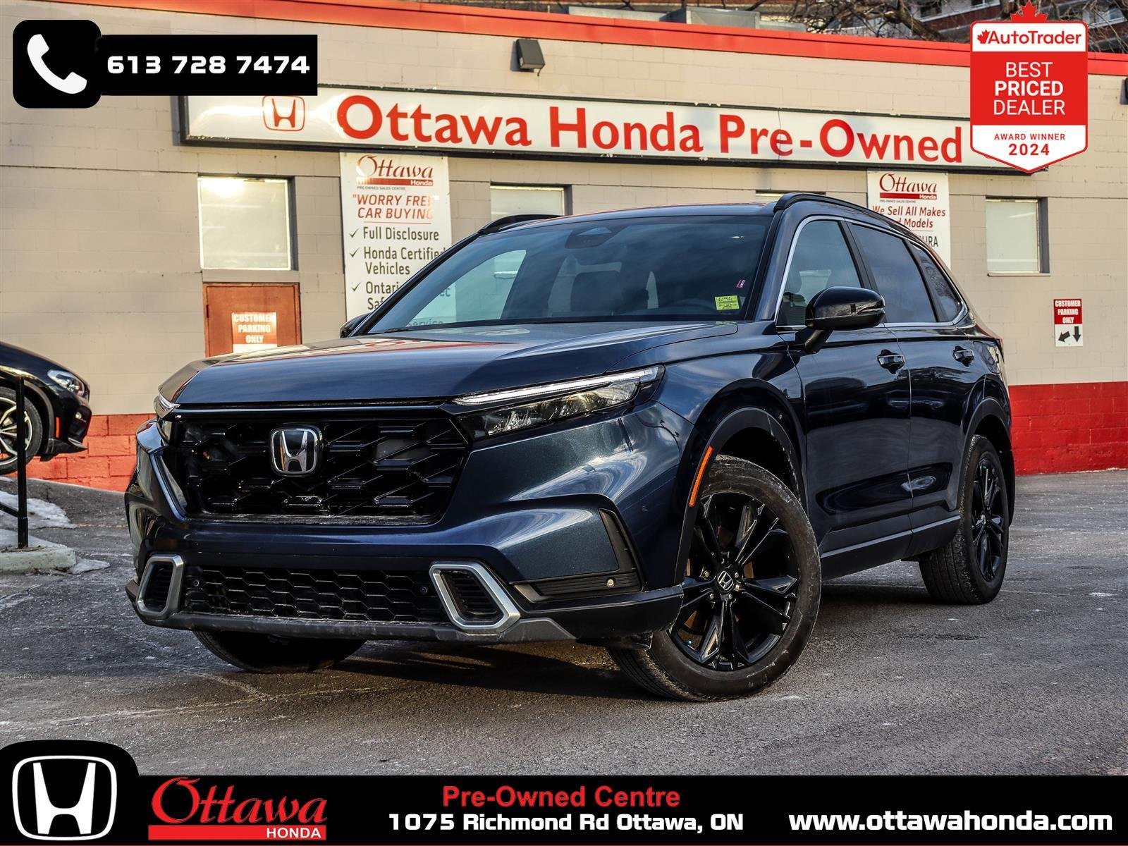 Honda CR-V hybride Touring 2023 Blue Ottawa & Gatineau - photo #0
