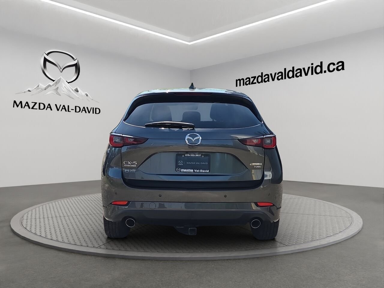 Mazda CX-5 Signature TI, BLUETOOTH, TOIT OUVRANT, VOLANT CHAUFFANT 2022 Gris Val-David - photo #20