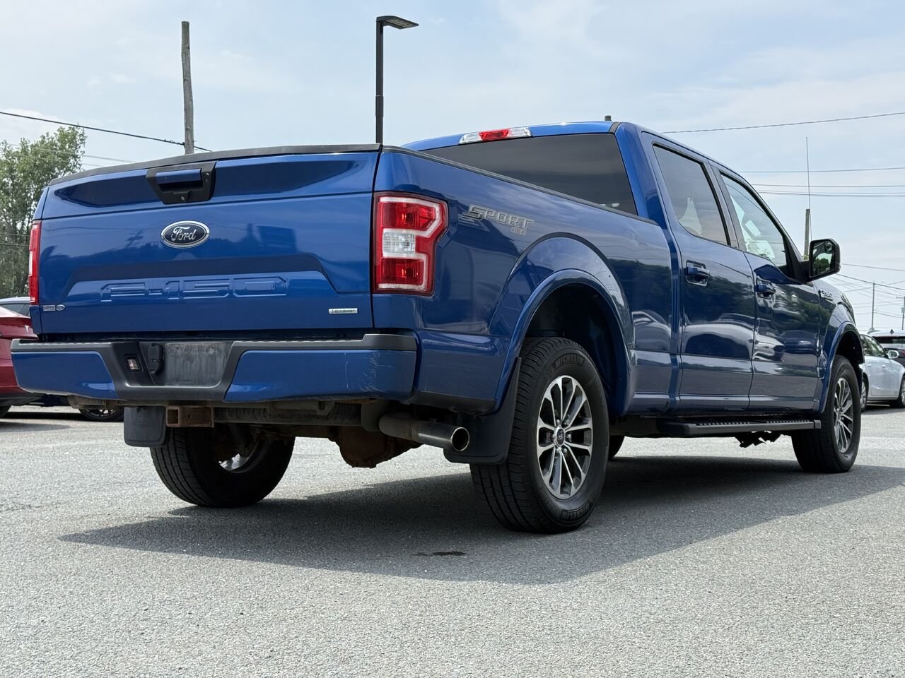 Ford F-150 XLT SUPERCREW 2018 Blanc Granby - photo #8