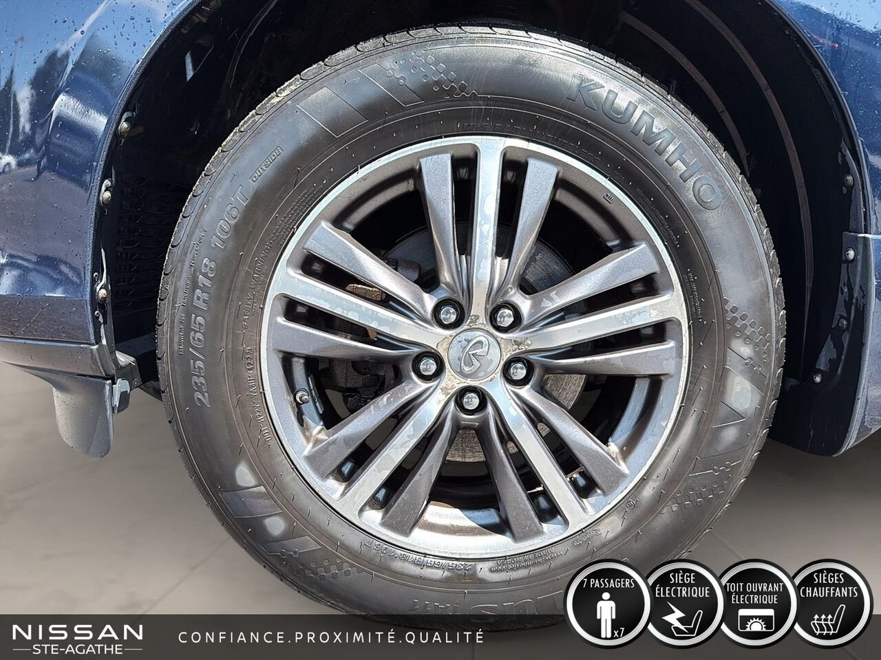 2018 INFINITI QX60 TI Blue Saint-Jérôme - photo #6