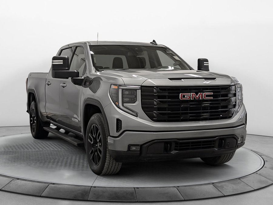 GMC Sierra 1500 4WD Crew Cab Mirroir de Remorquage 3.0L Diesel 2023 Argent
