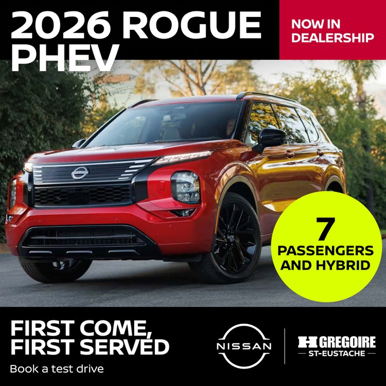 Nissan st eustache promo juin ROGUE PHEV EN