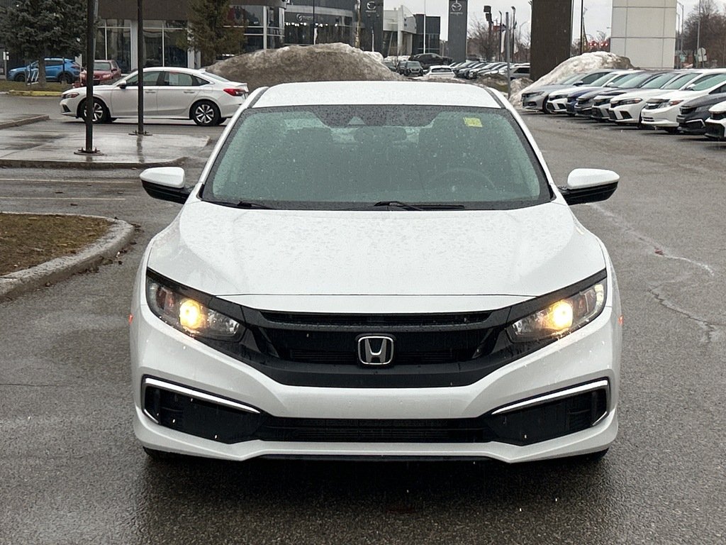 Honda Civic Sedan LX 2021 Blanc Gatineau - photo #1