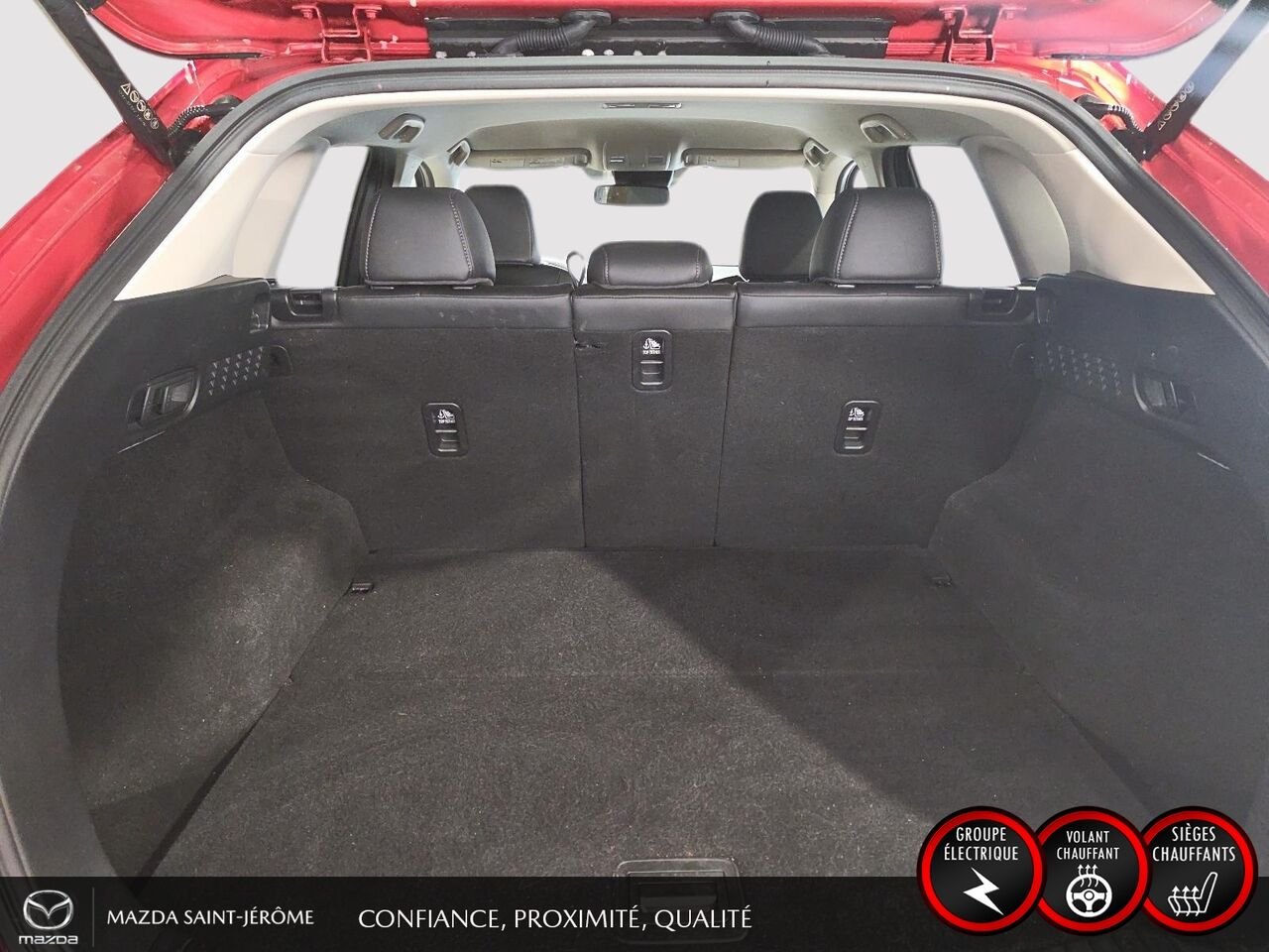 2025 Mazda CX-5 GS | CUIR | AWD | MAGS | Red Saint-Jérôme - photo #22