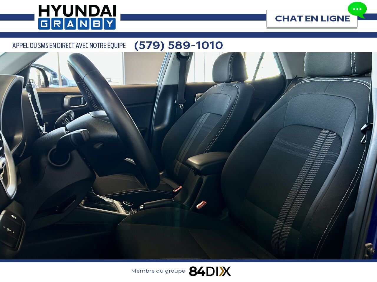 Hyundai Venue 2024 Bleu Granby - photo #10