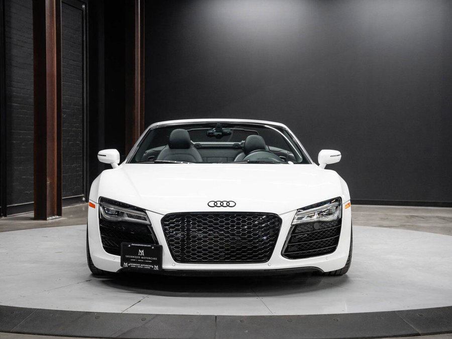 2014 Audi R8 2014 White