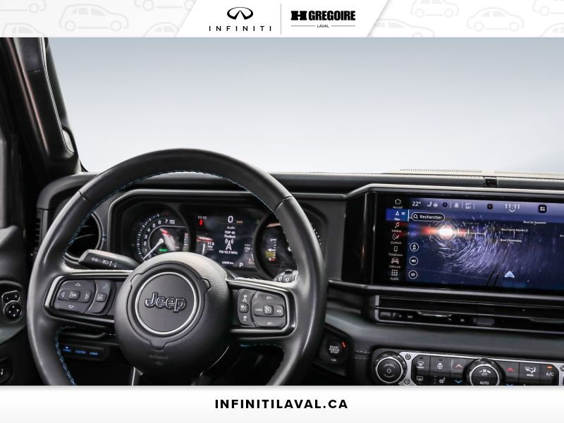 Jeep Wrangler IJ2506 | Rubicon X 4XE NAVI - CUIR - MAGS 2024 Laval - photo #21