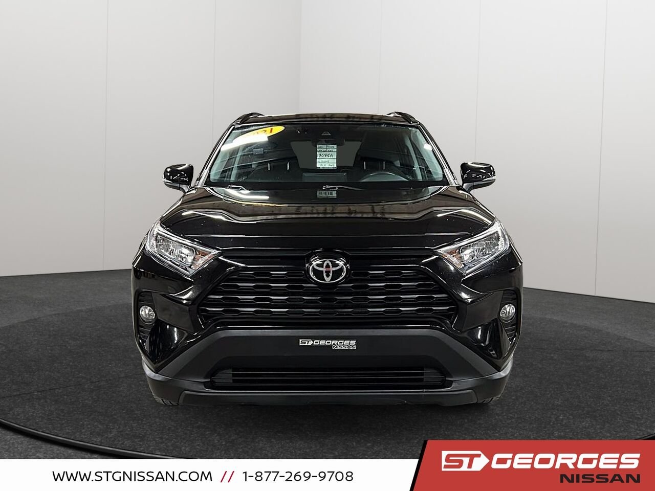 2021 Toyota RAV4 Black Saint-Georges - photo #1