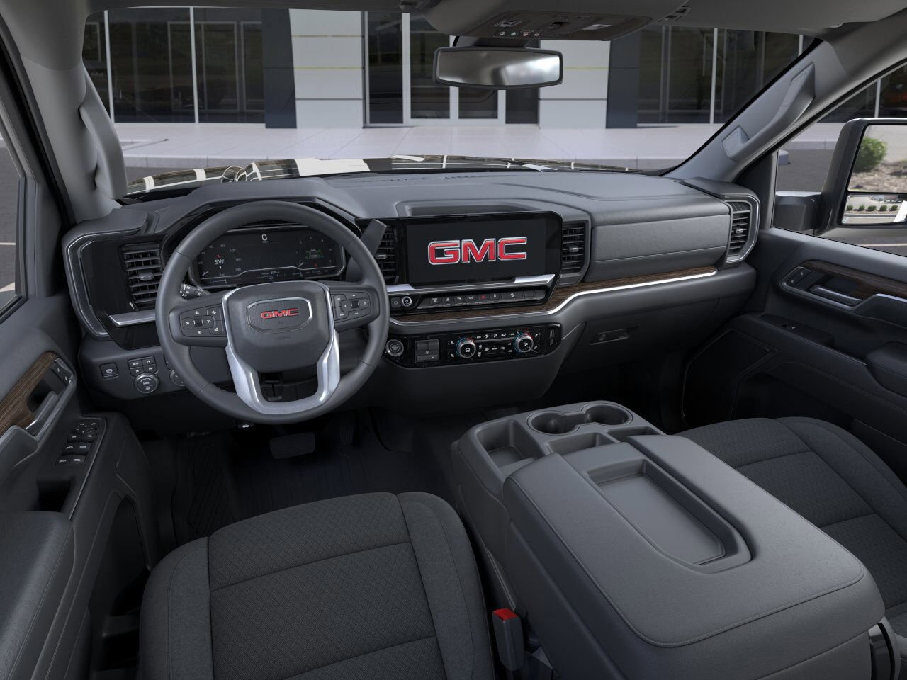 2025 GMC Sierra 2500HD SLE cabine multiplace 4RM 159 po ONYX BLACK Gatineau - photo #14