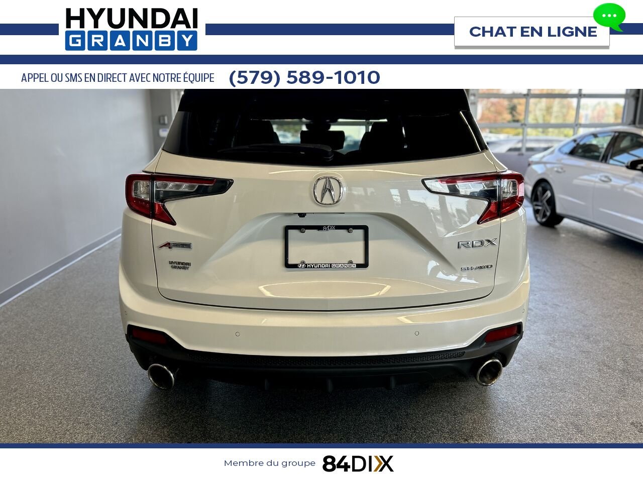 Acura RDX 2019 Blanc Granby - photo #6