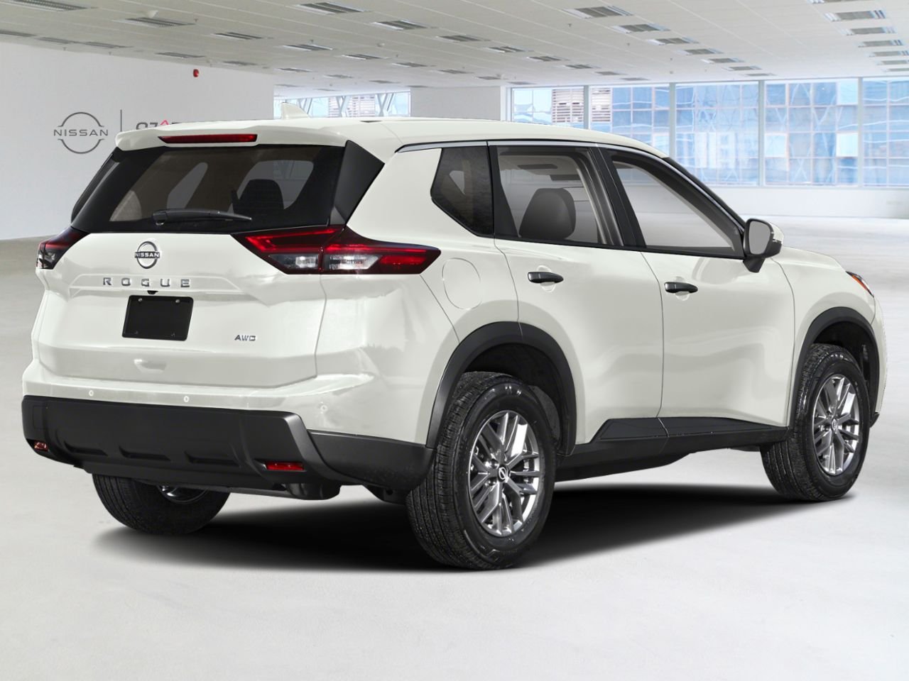 Nissan Rogue 2026 Blanc Everest nacré triple couche Saint-Basile-le-Grand - photo #2