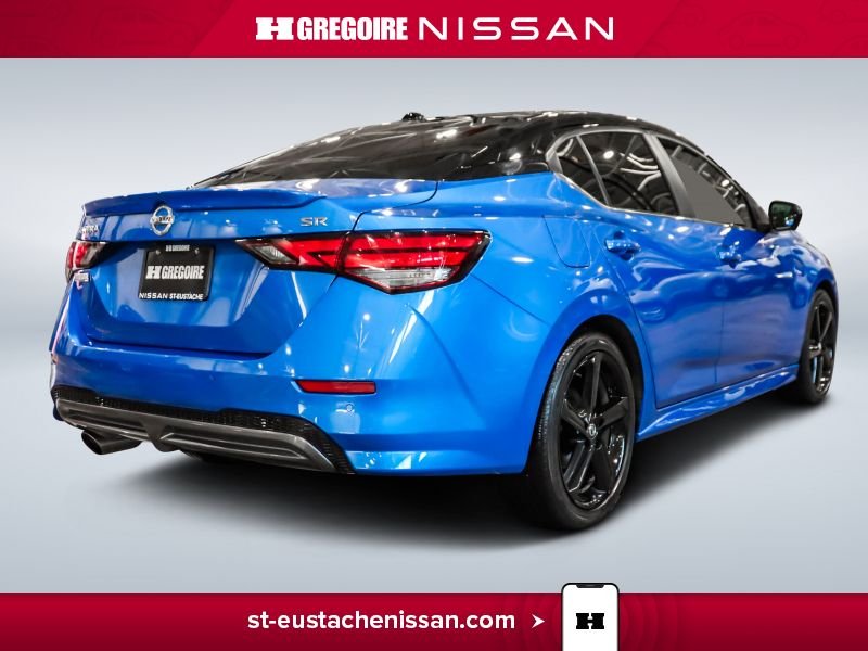 Nissan Sentra SR4575 | SR PRIV *DÉM À DISTANCE*BOSE *SIÈGES CUIR*CAM 360* 2022 Bleu Laval - photo #10