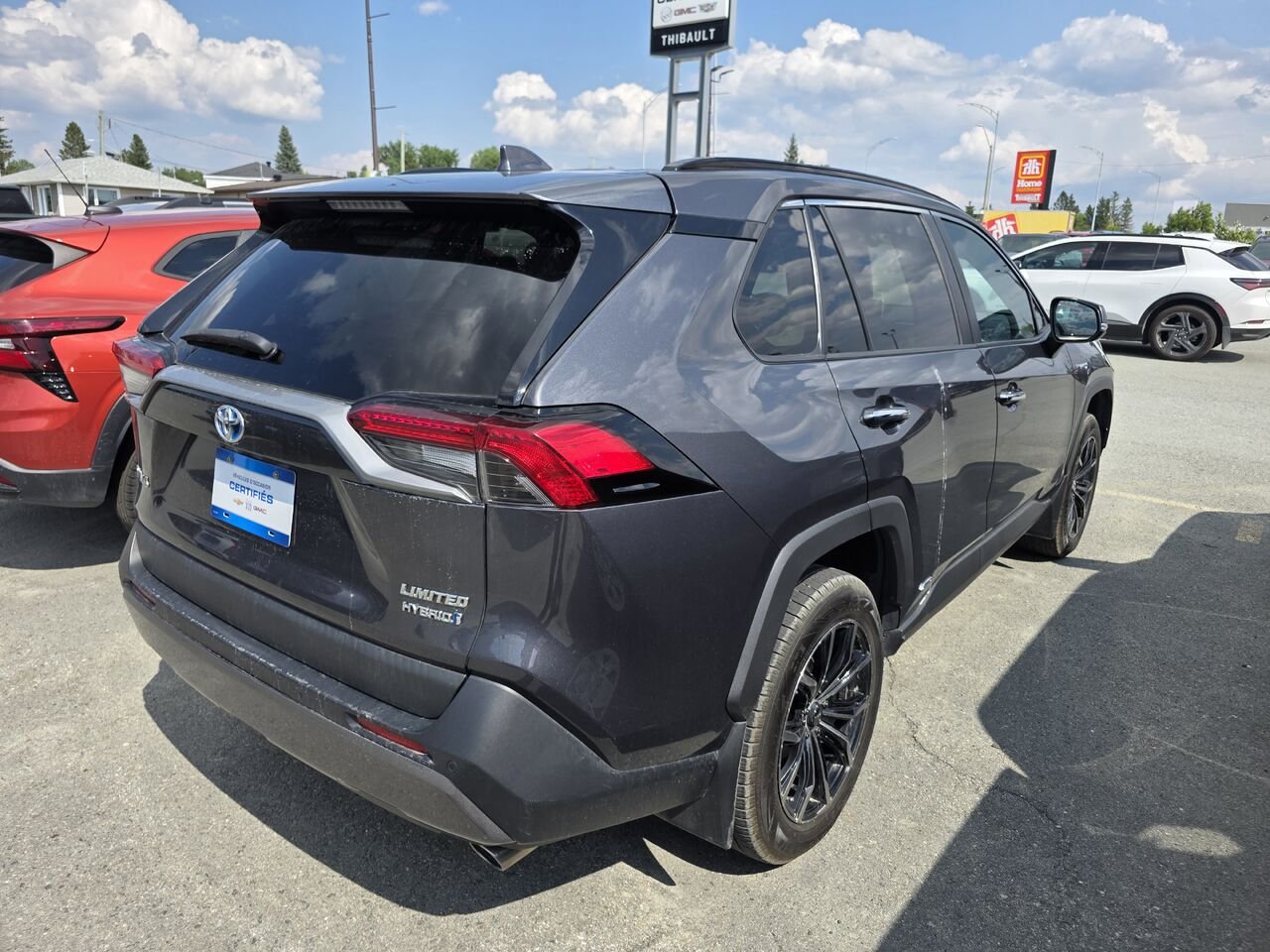 2019 Toyota RAV4 Hybrid Limited Grey Rouyn-Noranda - photo #6