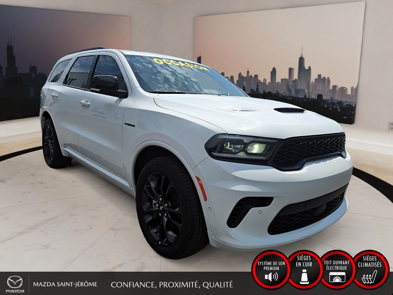 Dodge Durango 2025 Blanc Saint-Jérôme - photo #3