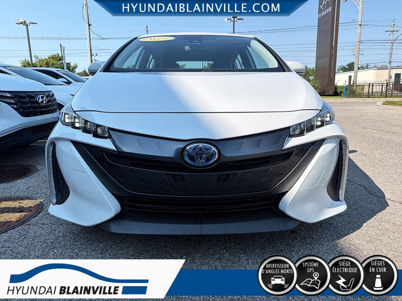 2022 Toyota Prius Prime White Blainville - photo #1