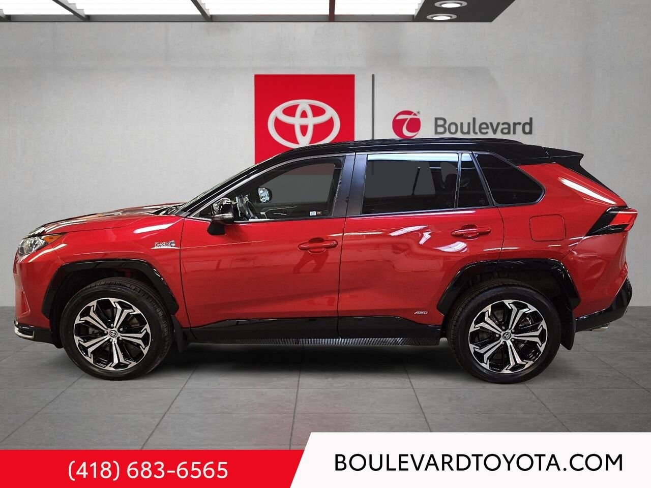 2021 Toyota RAV4 Prime 99740A-189 | XSE, AWD Red Québec - photo #5