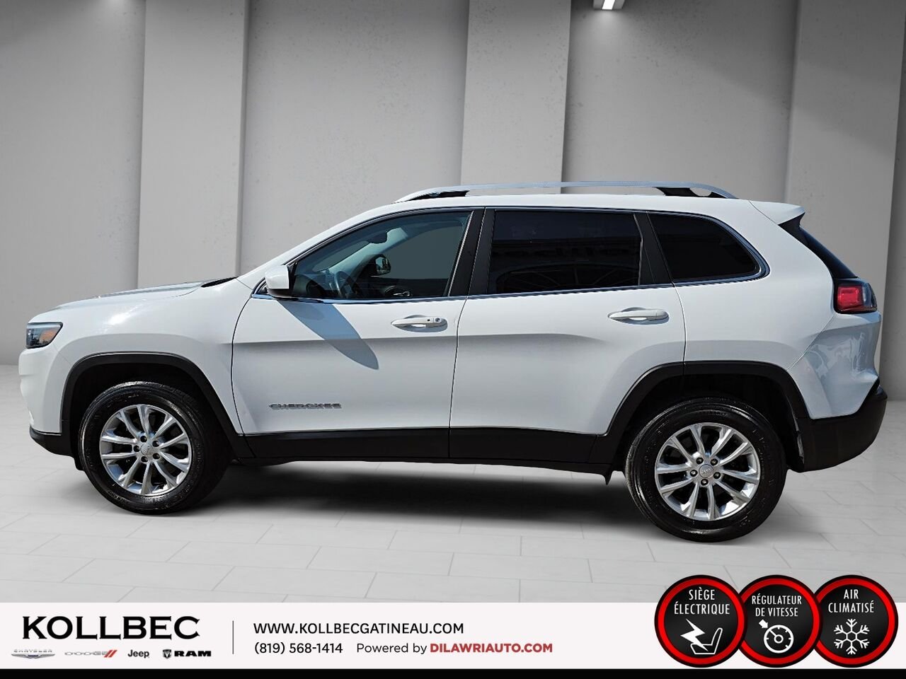 JEEP CHEROKEE 261101 | North 4x4 2019 Blanc Gatineau - photo #18