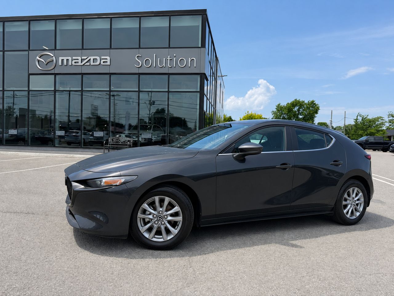 Black 2025 Mazda MAZDA3 Sport Hatchback Automatic