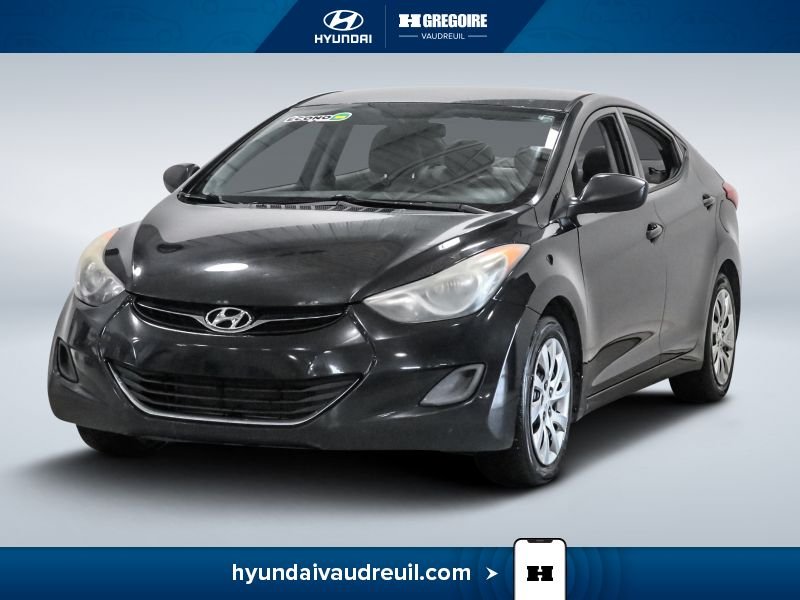 Hyundai Elantra 2013 2013 Noir