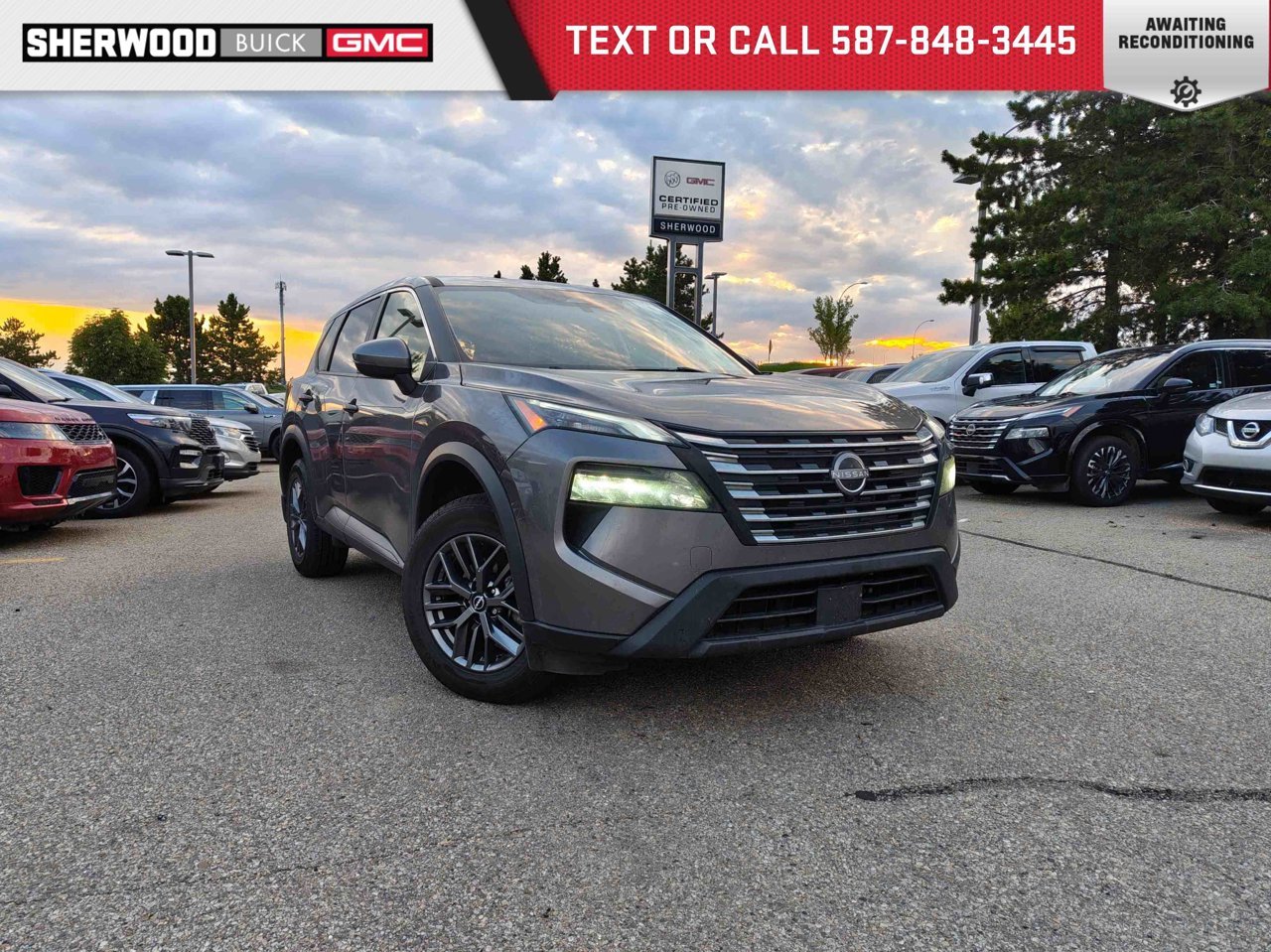 2024 Nissan Rogue AWD S Grey Sherwood Park - photo #0