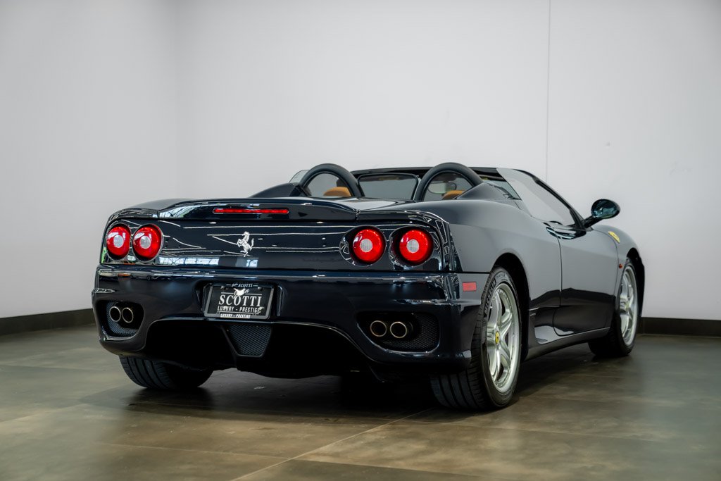 Ferrari 360 2004 Bleu Montréal - photo #7