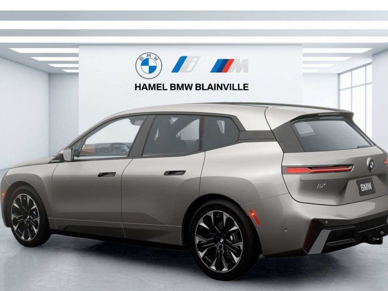 2026 BMW iX xDrive45 Space Silver Metallic Blainville - photo #1